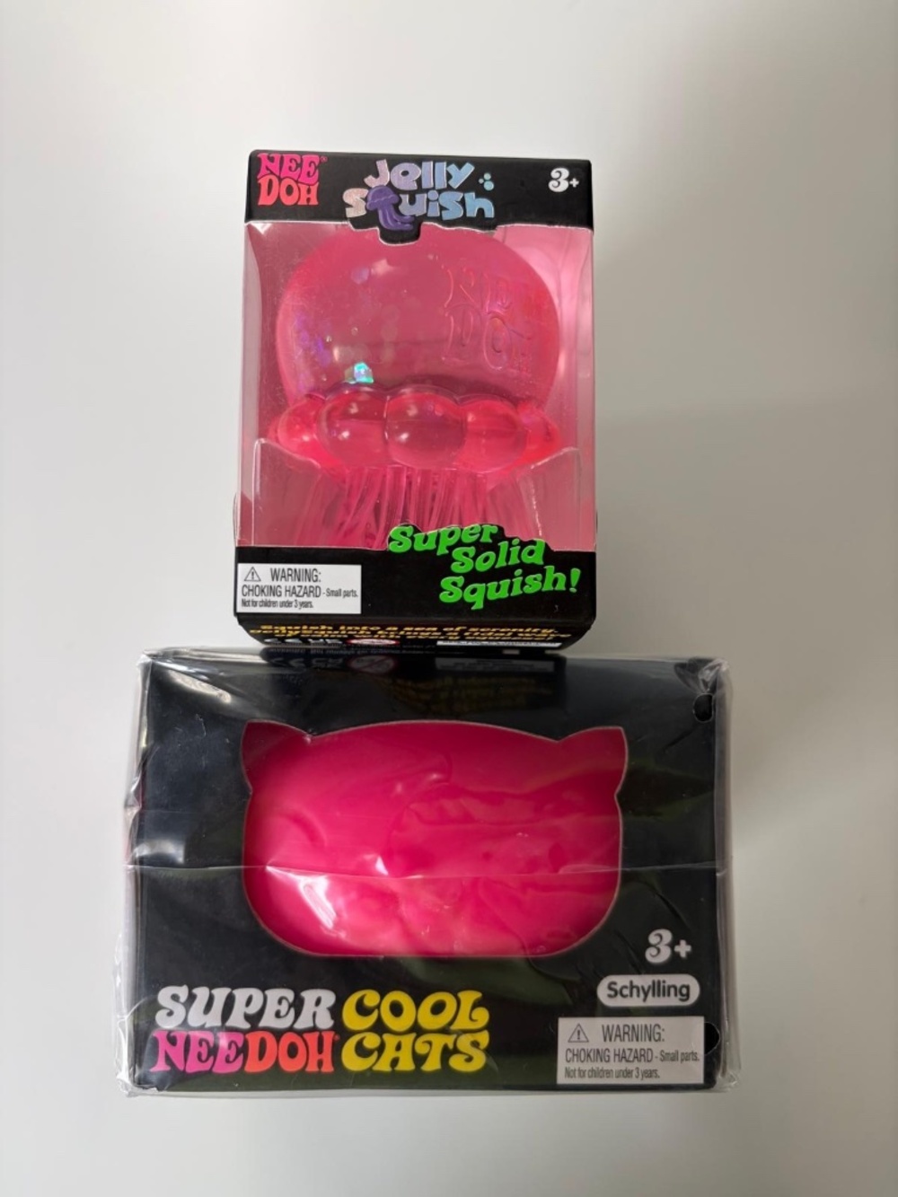 Schylling NeeDoh (JUMBO) SUPER Cool Cat + Squishy Sensory Fidget Nee Doh Toy